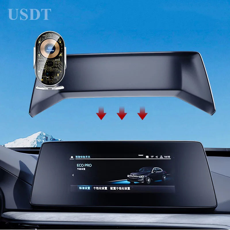 30W Wireless Charger Automatic Car Phone Holder For Changan UNIK UNIV 2022 2023 - £23.36 GBP+