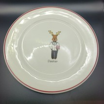 LTD Commodities Reindeer Plate Christmas Small Dasher Cookies Holiday Tradition - £6.83 GBP