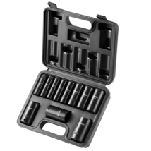 Impact Sockets Set 11pcs 6-Point 3/8in Drive Bit Ratchet Tool Kit Case - $41.99