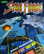 Star Force Arcade Flyer Tehkan Original Video Game Artwork Promo Japan 1984 - £48.38 GBP