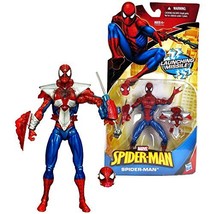 Marvel Year 2010 SpiderMan Series 6 Inch Tall Action Figure : SPIDER-MAN... - £35.37 GBP