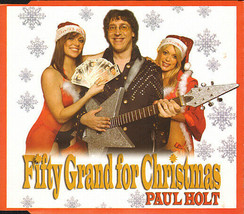 Paul Holt 50K for Christmas CD UK Single 2trk Karaoke Mix 2004 Cowell X Factor - £7.58 GBP