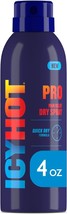Icy Hot PRO Pain Relief Dry Spray 4-oz. Bottle, Quick Drying Formula with Mentho - £22.37 GBP