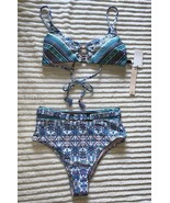 Nanette Lepore Iris Bralette Bikini Set 2-Piece Top and Bottom Size 8 NEW - $59.50