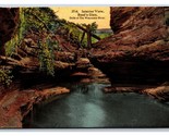 Rood&#39;s Glen Interior Dells of Wisconsin River 1913 DB Postcard D20 - $2.92