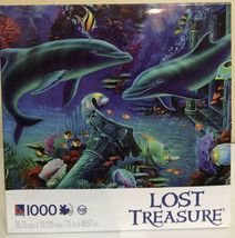 Dolphin Dreams Lost Treasure 1000piece Puzzle 28 X 19 - $11.79