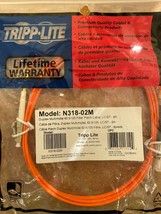 Tripp Lite - N318-02M - Duplex Multimode 62.5/125 Fiber Patch Cable LC/ST - 6 ft - £15.91 GBP