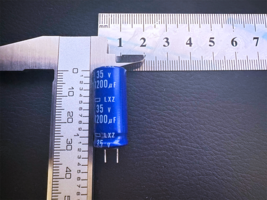 5Pcs ELXZ350EC5122MK30S Chemi-Con 1200uF 35V 12x30 Electrolytic PC-Pin Capacitor - £7.32 GBP