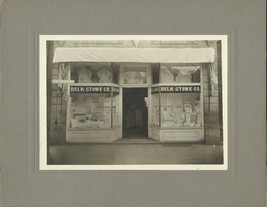 Antique Store Picture Photograph BELK STOWE CO. 5&quot; x 7&quot; Black &amp; White Be... - $23,800.00
