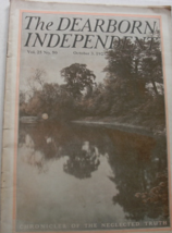 The Dearborn Independent, Chronicler of the Neglected Truth, Vol. 25, No. 50, Oc - £36.08 GBP