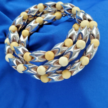 Sterling Silver 925 Deco Necklace 64 Grams Vintage Estate Designer Chain 24 inch - $1,610.25