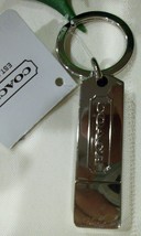 Coach 61190 2 GB Gigabyte USB Keychain Key Fob Thumb Drive Silver NWT Un... - $34.00