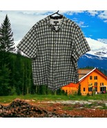 Rank 45 Western Shirt Men Size XXL Sponsor Plaid Short Sleeve Button Up ... - $534.05 MXN