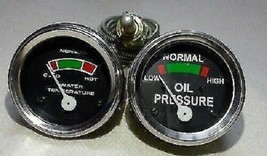 Massey Ferguson Gauges Set- Oil Pressure(Male), Temp MF 35,50,65,135,150 - £16.43 GBP