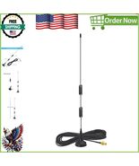Omni-Directional VHF UHF 136-174MHz 400-470MHz Antenna with SMA Female C... - $26.46 CAD