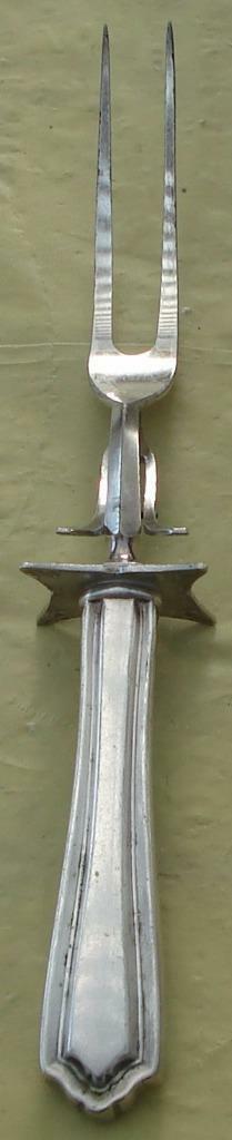Primary image for Vintage Alvin Serving Fork with Stabilizer Clip - 1920s - VERY NICE - VGC