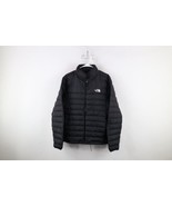 The North Face Mens Large Distressed Spell Out Flare Duck Down Puffer Ja... - $121.79 CAD