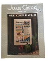 June Grigg Presents West Coast Sampler Counted Cross Stitch California Oregon - £3.93 GBP