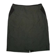 Worthington Classy Straight Skirt ~ Sz 8 ~ Knee Length ~ Brown ~ Lined - £10.56 GBP