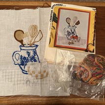 Vintage Embroidery Kit By Crewel Creative Stitchery no. 740A COLONIAL PI... - $10.00