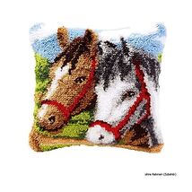 Vervaco Ponies Latch Hook Cushion, Multi-Colour  - $73.00
