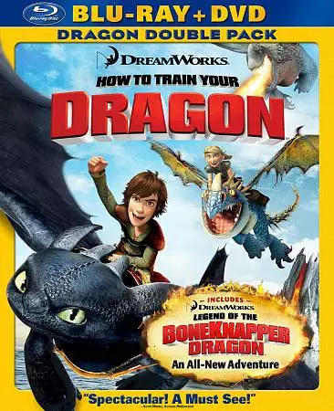 How to Train Your Dragon/Legend of the Boneknapper Dragon Blu-ray + DVD,... - $6.79