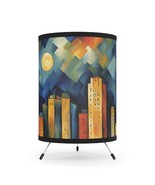 City Landscape Art Tripod Table Lamp USCA plug - $1,863.07 MXN
