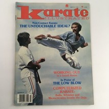 Karate Illustrated Magazine March 1981 Non-Contact Karate No Label - £11.25 GBP