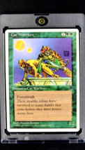 1995 MTG Magic The Gathering Chronicles Cat Warriors Green Vintage Card ... - £1.80 GBP