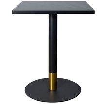 LeisureMod 24&quot; Square Dining Table, MDF Top &amp; Powder-Coated Round Steel ... - $3,032.34 MXN