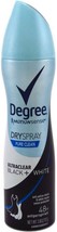 Degree UltraClear Black+White Pure Clean Dry Spray Antiperspirant Deodorant, 3.8 - £44.09 GBP