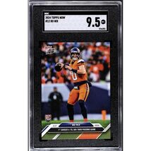 BO NIX RC* 2024 Topps NOW Football 4 TD GAME NFL Denver Broncos Card 12 ... - $44.20
