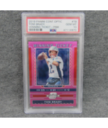 2019 Panini Contenders Optic Winning Ticket Pink /75 Tom Brady PSA 10 GE... - $3,678.79 MXN