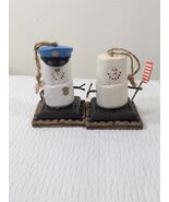 S&#39;MORES Ornaments set 2 Police Officer &amp; USA Flag Midwest Seasons Cannon... - $110.06 MXN