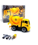 Construct A Truck - Mixer. Take it apart + Friction powered 2-toys-in-1 - $19.79