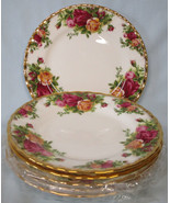 Royal Albert Old Country Roses Bread Plate 6 1/4&quot;, Set of 6, England 1962 - £35.41 GBP