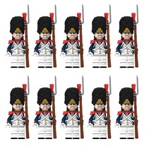 Napoleonic Wars Imperial Guard French Grenadier 10 Minifigures Lot - £14.09 GBP