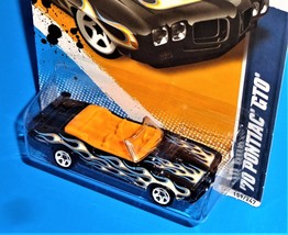 Hot Wheels 2012 Heat Fleet Series #159 &#39;70 Pontiac GTO Convertible Black w/ 5SPs - £3.15 GBP