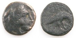 381-369 BC Macedonio Reino AE16 Moneda (MB) Amyntas III Águila &amp; Serpent... - $129.93