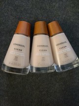 3 Covergirl-Clean-Liquid Foundation- 105 IVORY 1 Fl Oz. (M29/3) - $21.78