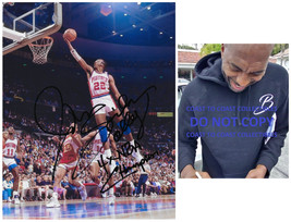 John Salley Signed 8x10 Photo Proof COA Autographed Detroit Pistons Bask... - $74.24