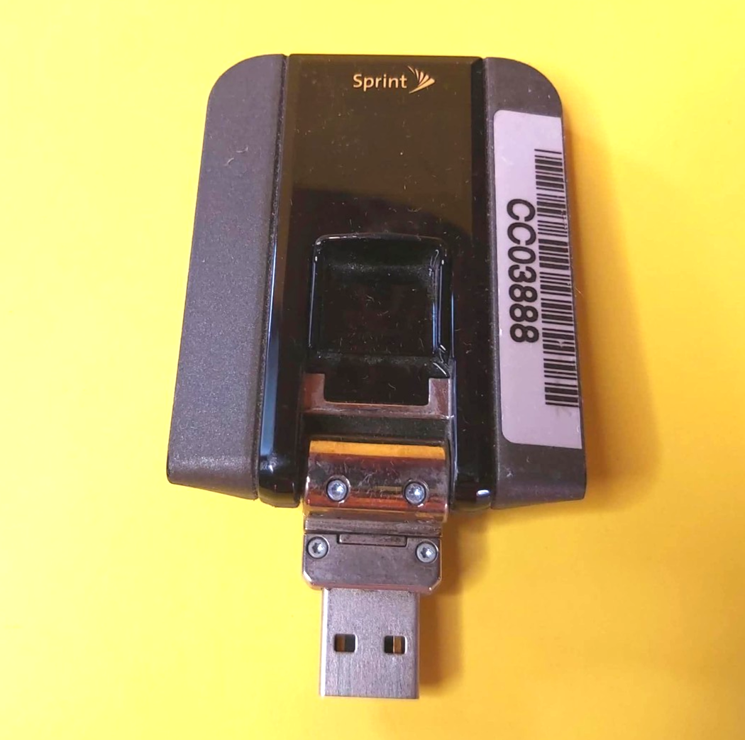 SPRINT NETGEAR AIRCARD 341U COMPACT TRI-BAND USB MOBILE BROADBAND MODEM ... - $16.22