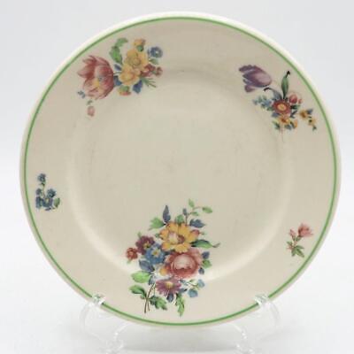 Primary image for Syracuse China Round Salad Plate With Floral Pattern 7-FF