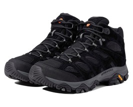 Merrell Moab 3 Mid Men’s Size 9.5 Hiking Boots  - Black Night J036561 - £62.34 GBP