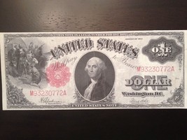 Reproduction $1 United States Note USA Copy 1917 George Washington/Columbus - £3.15 GBP