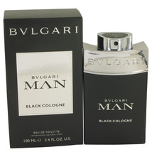 Bvlgari Man Black Cologne 3.4 Oz Eau De Toilette Spray - £156.89 GBP