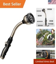 Versatile 10-Pattern Garden Watering Wand with Comfortable Grip &amp; Leak-F... - $42.00