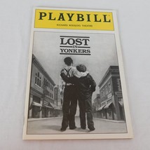 Lost in Yonkers Playbill Oct 1992 Richard Rodgers Theatre Lucie Arnez Is... - $5.00