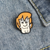 SCOOBY-DOO Shaggy Rogers Enamel Pin  ♡ Cartoon Stoner Detective ✩ 80s, 9... - $10.00