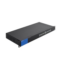 Linksys LGS124 24 Port Gigabit Unmanaged Network Switch - Home &amp; Office Ethernet - £138.28 GBP